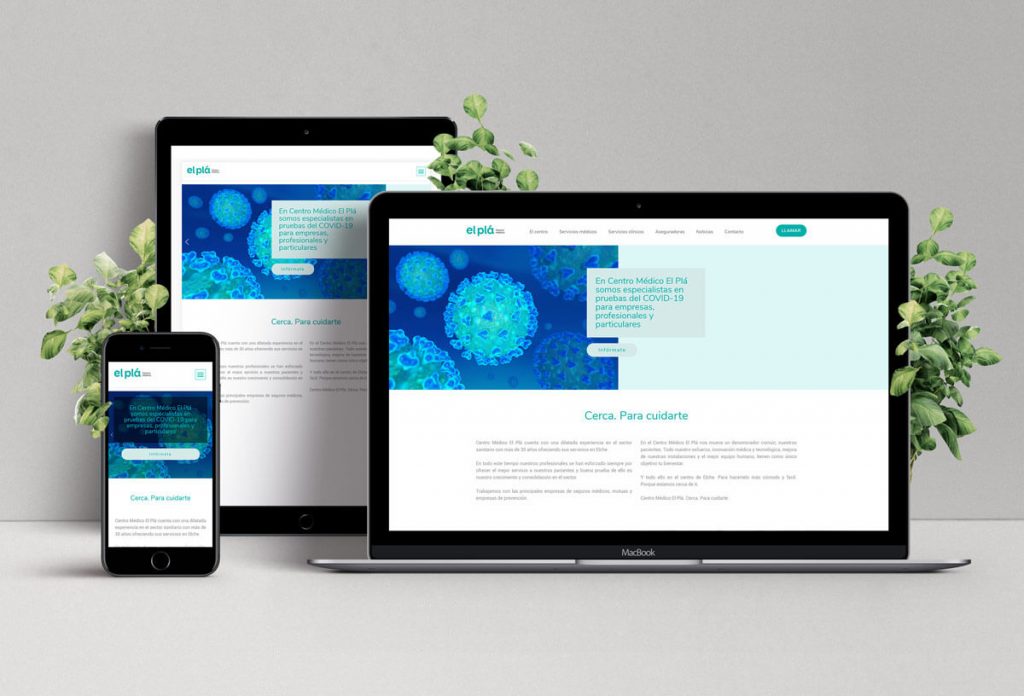 Centro Médico El Plá estrena nueva web